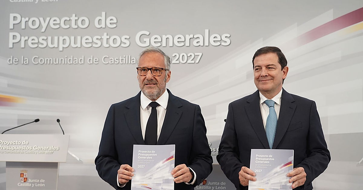 Los Presupuestos de Castilla y León se elevan un 13,11% y alcanzan la cifra de 16.472 millones