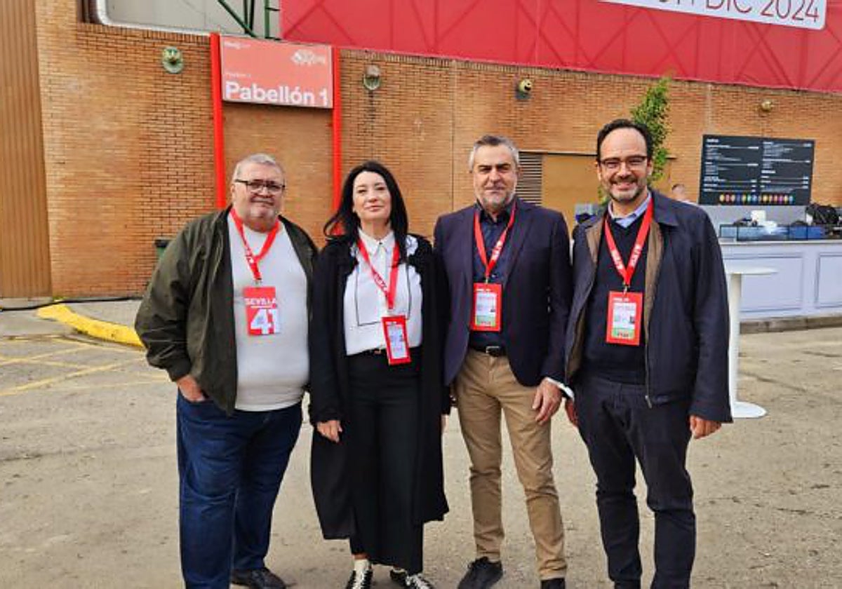 Anabel Mateos releva a Antonio Hernando, su pareja, como cabeza de lista del PSOE de Almería al Congreso