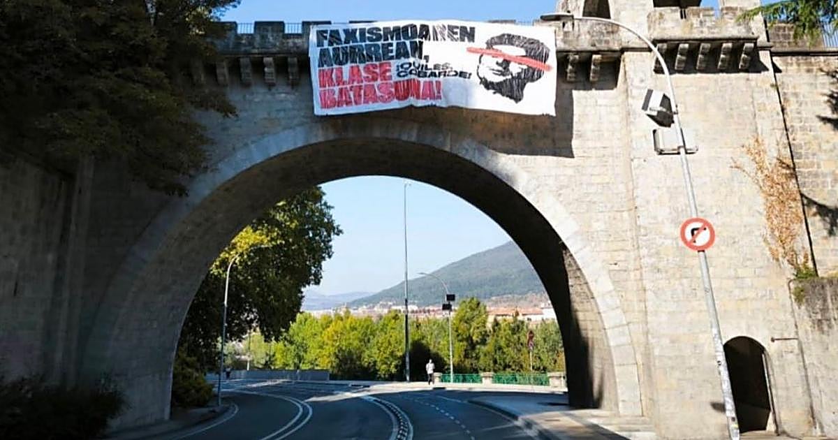 Incidentes en Pamplona en las protestas contra el acto de Vito Quiles