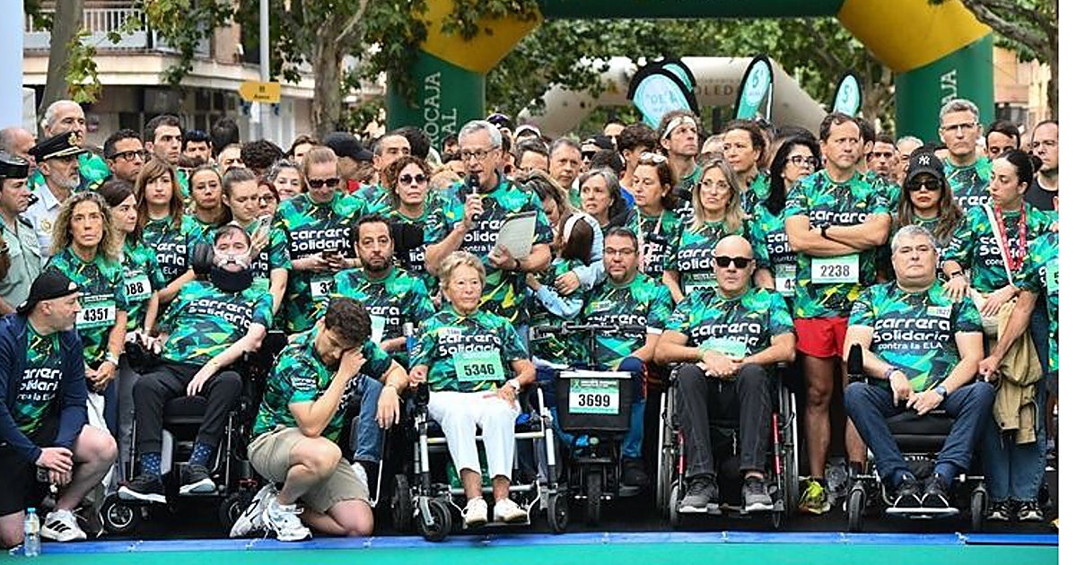 La Carrera Solidaria contra la ELA bate récords en Toledo con 151.100 euros y más de 6.700 participantes