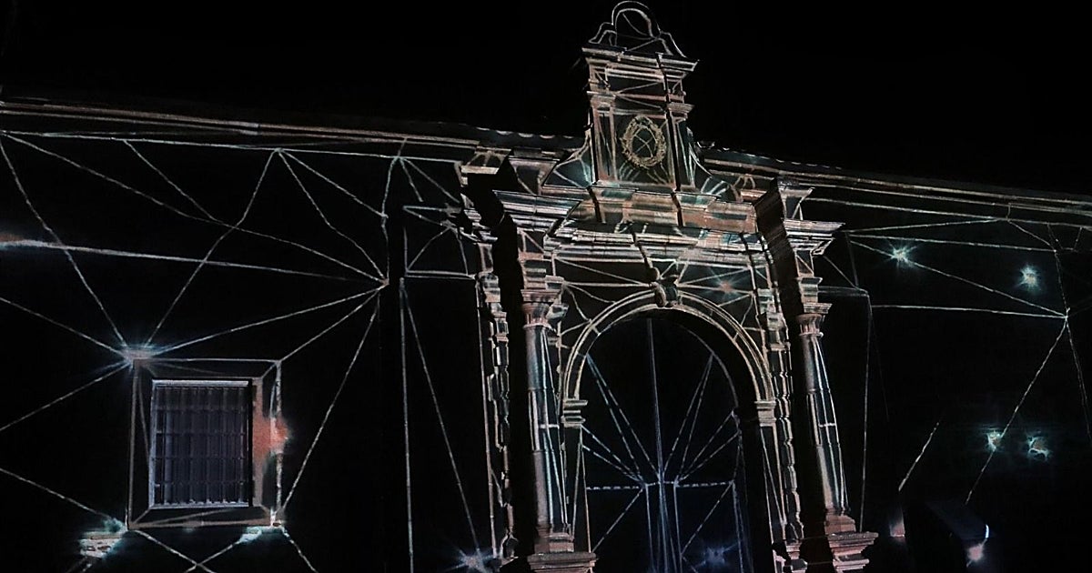 Un videomapping recorre los ocho siglos de historia de Santa María la Mayor de Alcázar de San Juan
