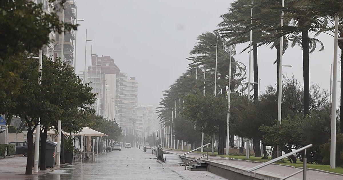 Estos son los municipios valencianos que suspenden las clases este lunes, 19 de octubre, por las lluvias
