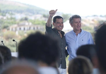 Feijóo arranca su precampaña en Andalucía con un acto de vivienda junto a Juanma Moreno