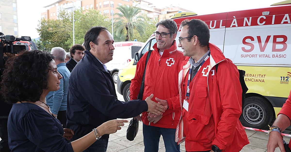 Llorca anuncia las primeras ayudas por la dana Adam y pide declarar la zona catastrófica