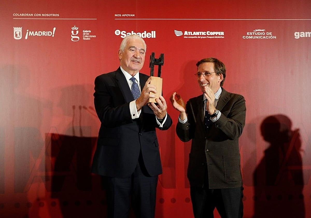 José Bogas, galardonado con el VI Premio Madrileño del Año