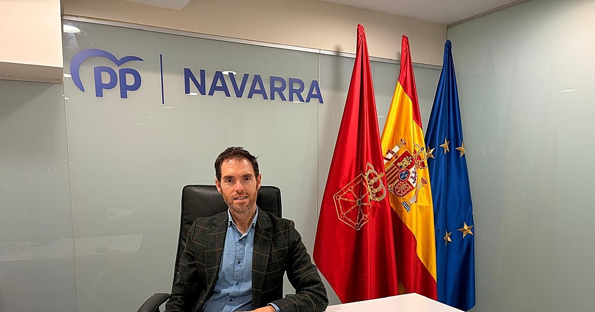 Sergio Sayas (PP Navarra): «Bienvenido sea ser bisagra de Vox y UPN si es para echar a Chivite»
