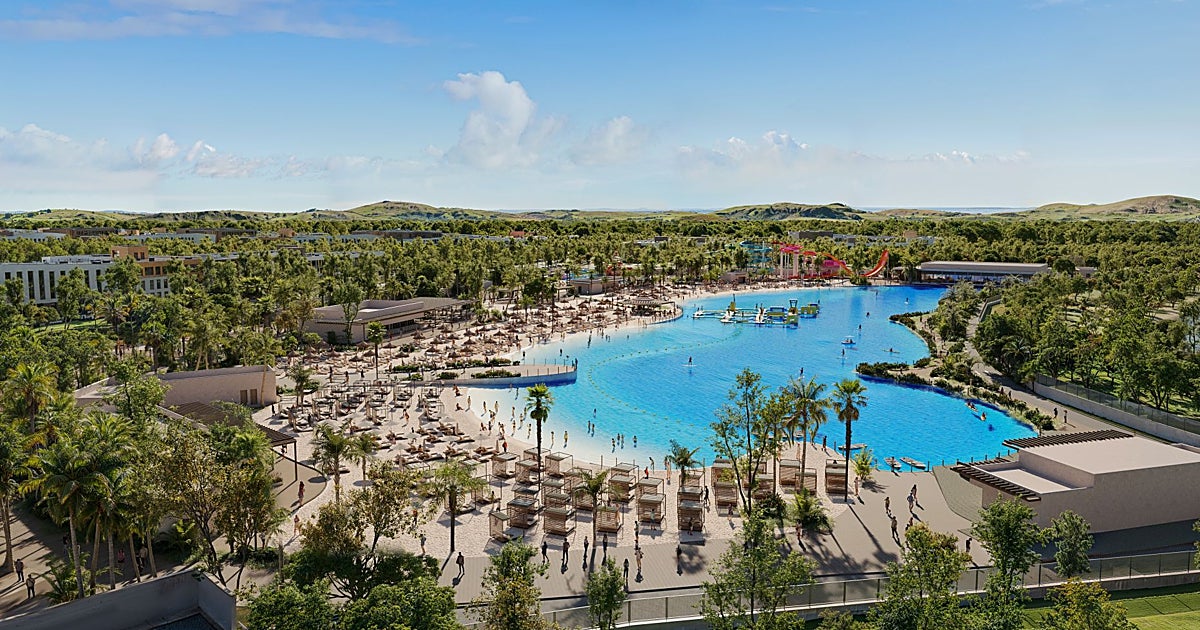 Arrancan las obras de Alovera Beach, la playa de Madrid que abrirá en el verano de 2028