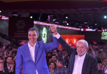 Sánchez se aferra a la épica de Lula para alentar la remontada el 29N