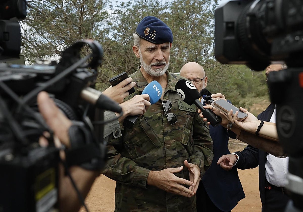 El Rey: «Lo primero es transmitir a las familias nuestro pésame, nuestra tristeza, nuestro cariño» miniatura