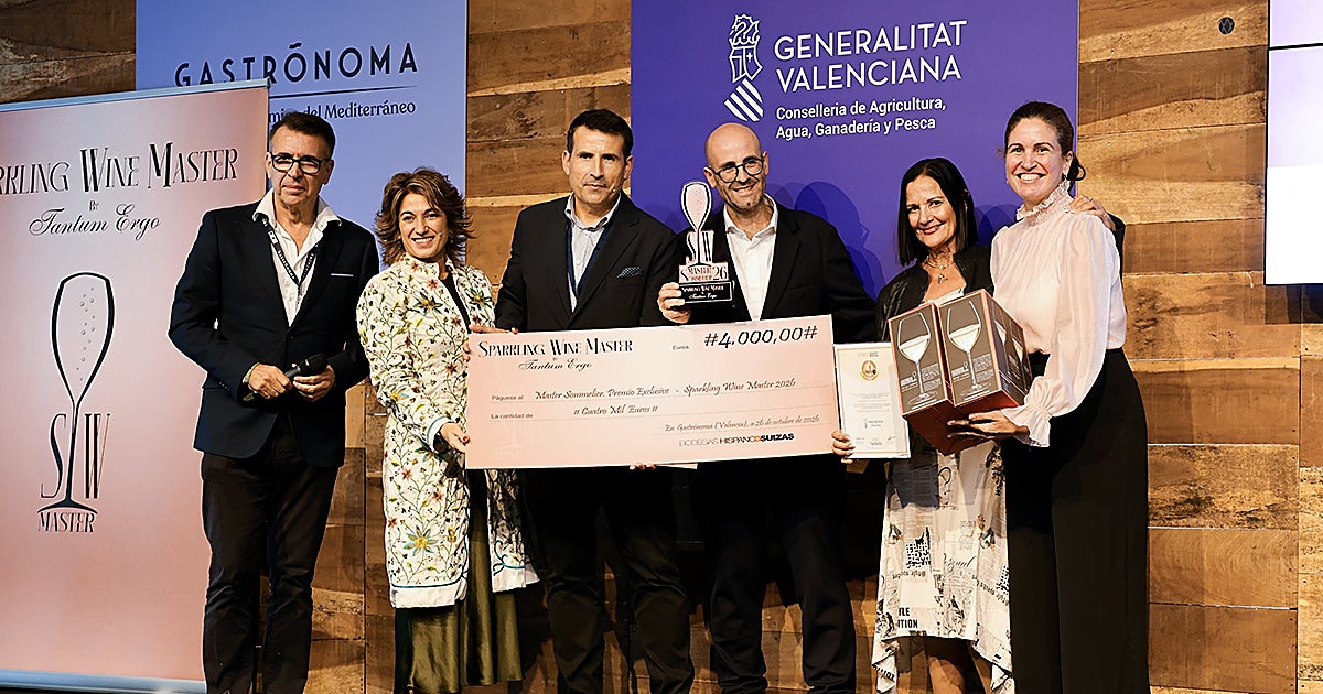 Jordi Martínez i Llordella, ganador y master sommelier del Sparking Wine Master 2026