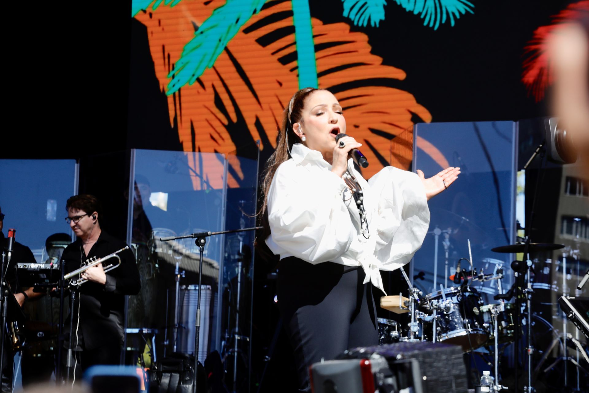 Gloria Estefan ha protagonizado una de las jornadas más importantes con motivo de la fiesta de la Hispanidad