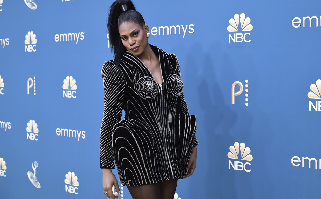 Laverne Cox en los Premios Emmy 2022