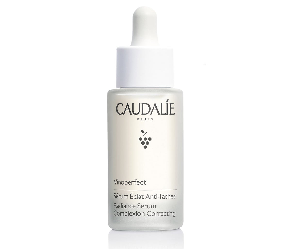 Vinoperfect Sérum Resplandor Antimanchas de Caudalie (47 euros). Sérum antimanchas a base de Viniferina, un activo patentado por la marca, que regula el proceso de pigmentación y limita la superproducción de melanina, ayudando así a corregir todo tipo de manchas de la piel. Se puede usar por la mañana y por la noche, como primer paso después de la limpieza facial.