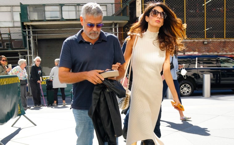 Imagen - Amal Clooney con botas altas de Christian Louboutin