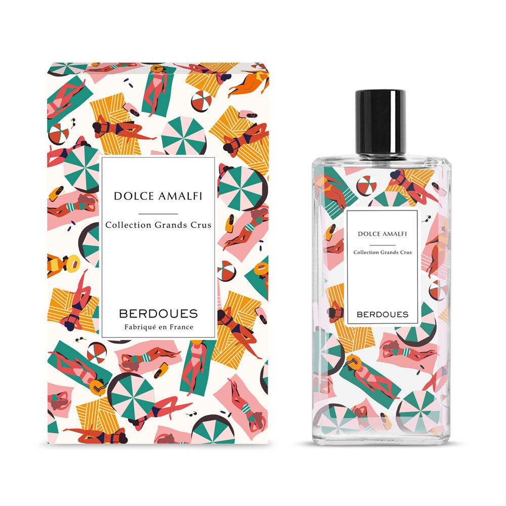 Dolce Amalfi de Maison Berdoues (85 €, 100 ml). La perfumista Mylene Alran detiene el tiempo para ofrecernos una pausa floral y soleada en la costa amalfitana, mostrando una fragancia femenina, fresca pero con un punto dulce, a la vez que delicada que transporta a orillas del mar Mediterráneo a la sombra de los limoneros.