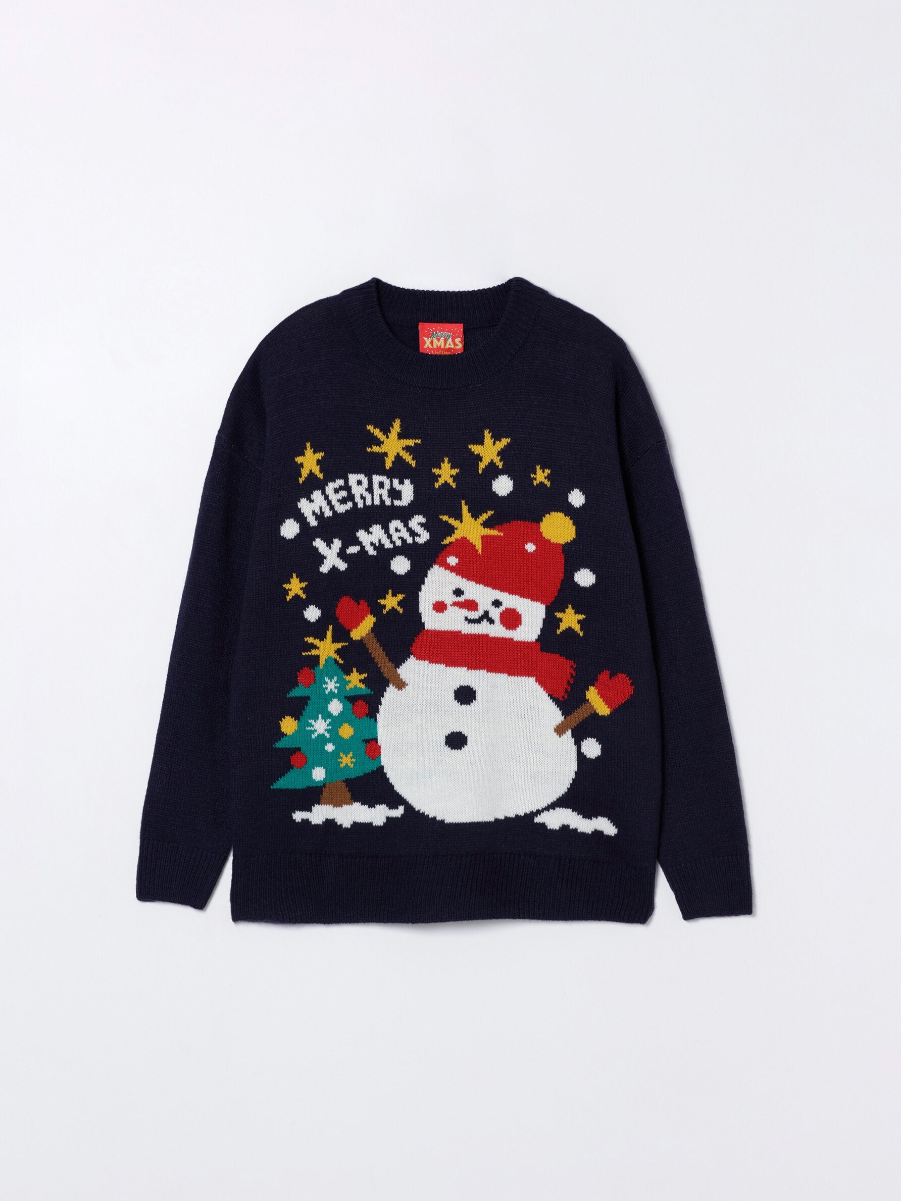 Jersey navideño de punto de Lefties: 9,99 euros.