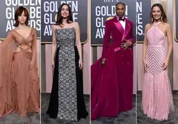 Globos de Oro 2023: los mejores vestidos y looks de la alfombra roja