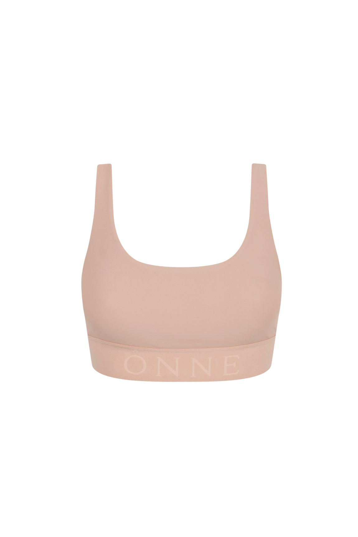En color nude, este top llamado Kora está disponible por 15 euros en Onne.