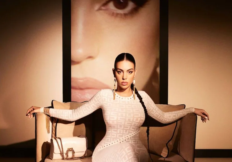 Georgina Rodríguez debuta como imagen de una marca de moda de lujo