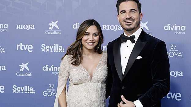 Verónica Díaz y Javier Castillo en los Goya