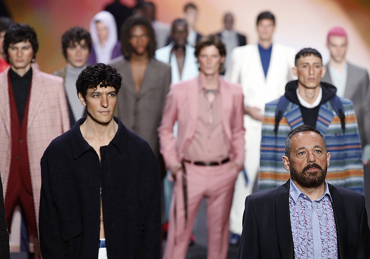 Desfile de García Madrid en la tercera jornada de la MBFWMadrid.