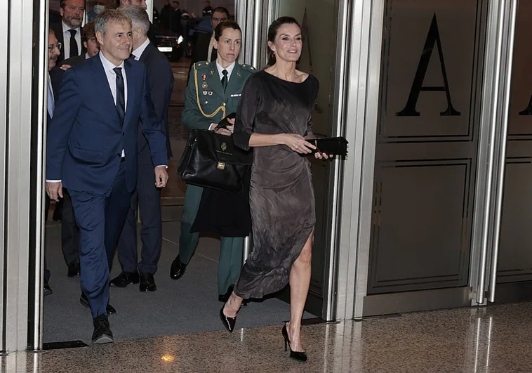 ¿Acierto o error? La reina Letizia estrena su vestido más complicado