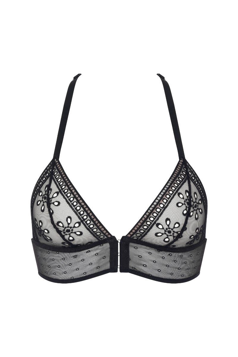 Bralette modelo Prisca, de Passionata. Precio: 49,95€. Los que busquen un regalo práctico encontrarán en este diseño una pieza cómoda a la vez que muy sensual gracias al encaje y el corte que realza el busto.