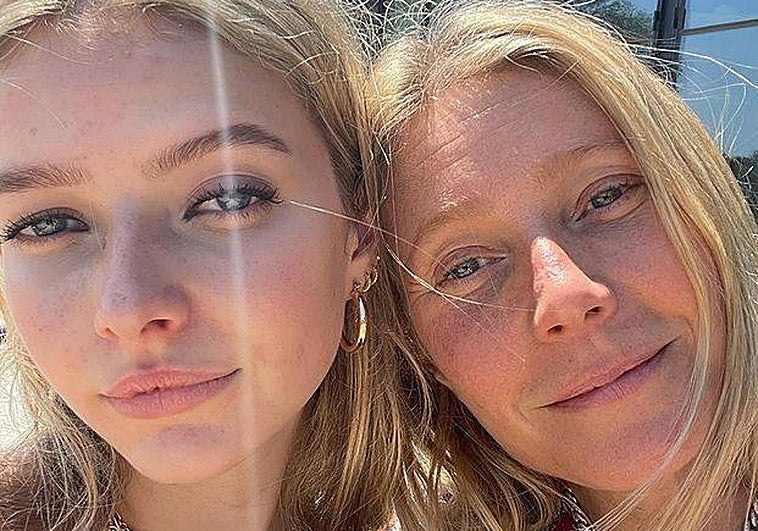 Gwyneth Paltrow y su hija Apple Martin