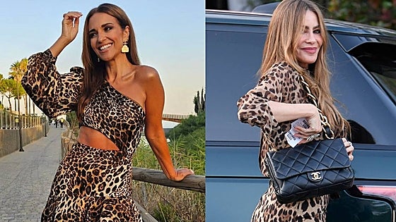 Paula Echevarría y Sofía Vergara dicen sí al 'animal print' en verano, ¿te atreves o es demasiado?