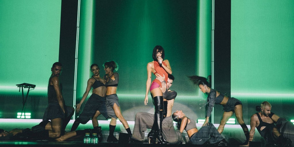 La marca de lujo que vistió Aitana en uno de sus conciertos más polémicos