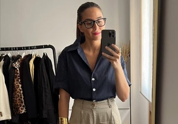 El sencillo truco que triunfa en Instagram para transformar una camisa con solo una goma de pelo