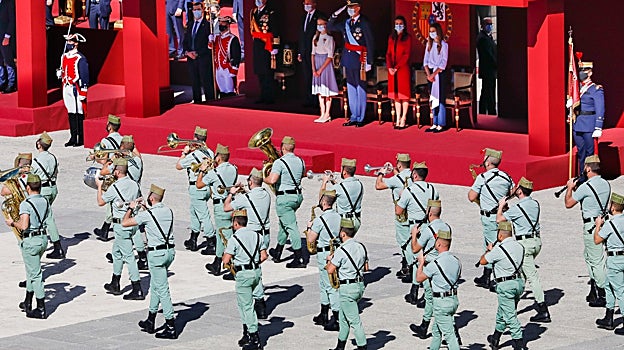 Desfile del 12 de octubre.