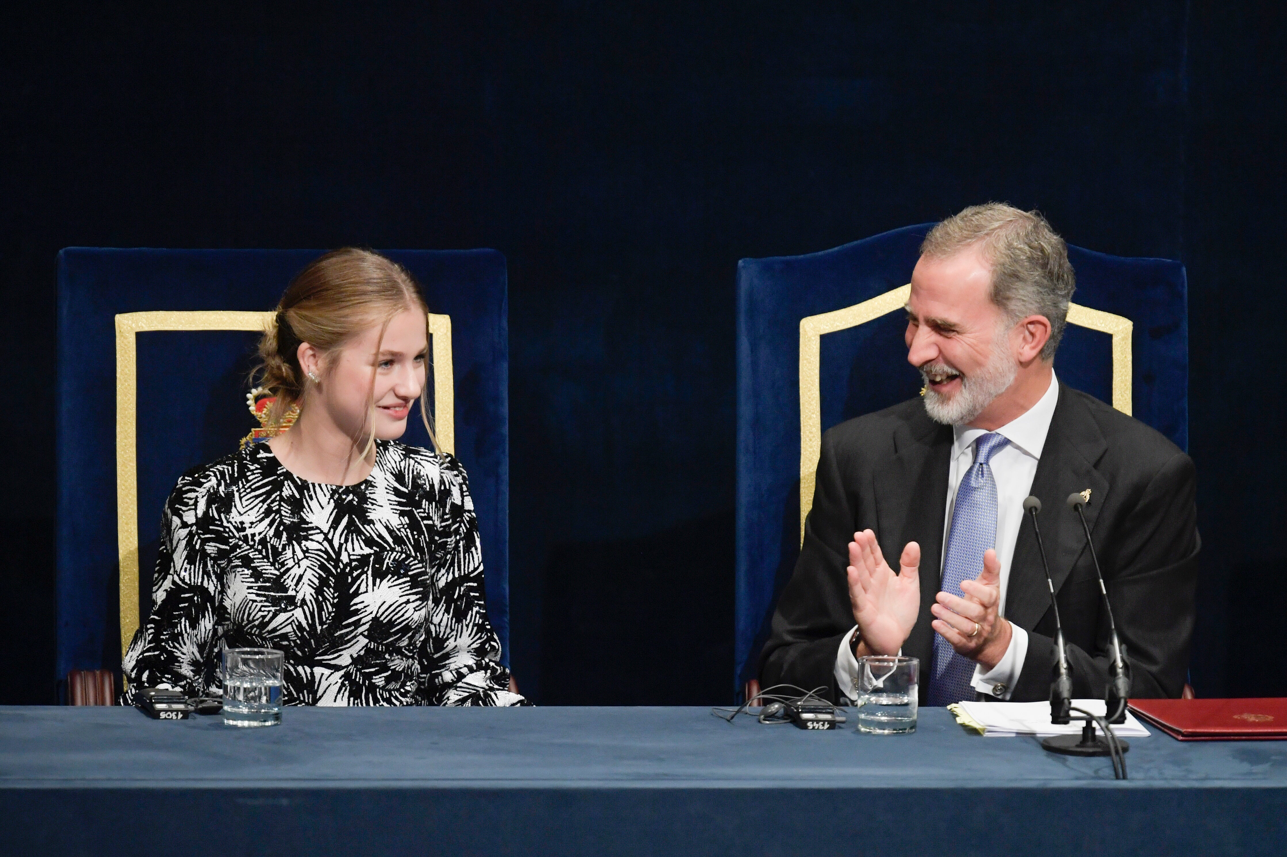 La Princesa Leonor, en los Premios Princesa de Asturias.