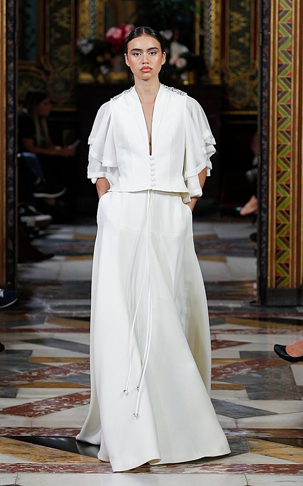 Así se llevan ahora los vestidos de novia