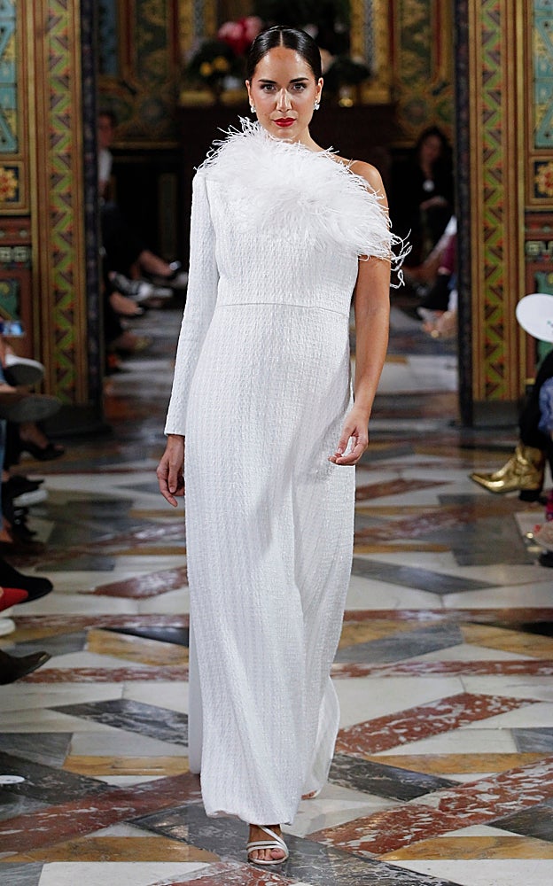 Así se llevan ahora los vestidos de novia