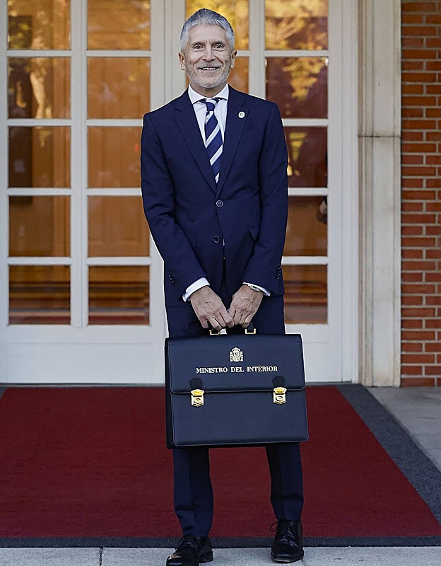 Fernando Grande-Marlaska, en el Consejo de Ministros.