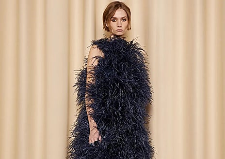 Imagen secundaria 1 - Modelos con diseños de Céline, Sonia Rykiel y Valentino