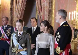 Pascua Militar: los looks de los invitados a la recepción oficial en el Palacio Real