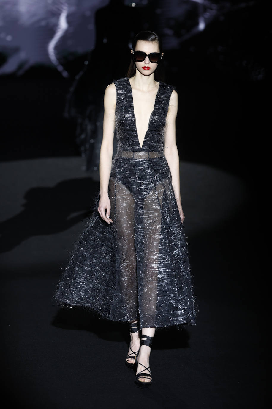 MBFWMadrid otoño/invierno 2024: la luna inspira la colección de Hannibal Laguna