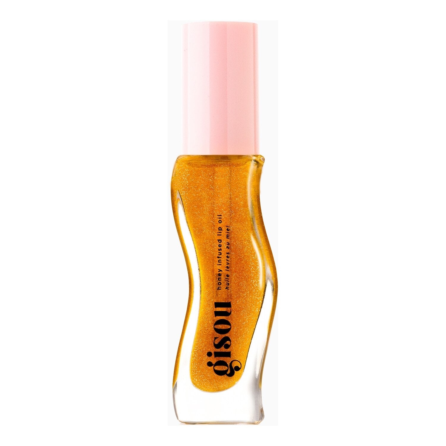 Honey Infused Golden Shimmer Glow Lip Oil de Gisou (27,99 euros): este aceite cubre los labios con un brillo dorado como la miel. Igual que el superventas de la marca, Honey Infused Lip Oil, es un tratamiento no pegajoso y ultrabillante que hidrata intensamente. Su acabado nacarado realza todos los tonos de labios y su fórmula combina la miel Mirsalehi y el ácido hialurónico con una mezcla patentada de aceites de la huerta de abejas Mirsalehi y activos naturales, como el aceite de Buriti y el aceite de semillas de arándanos.