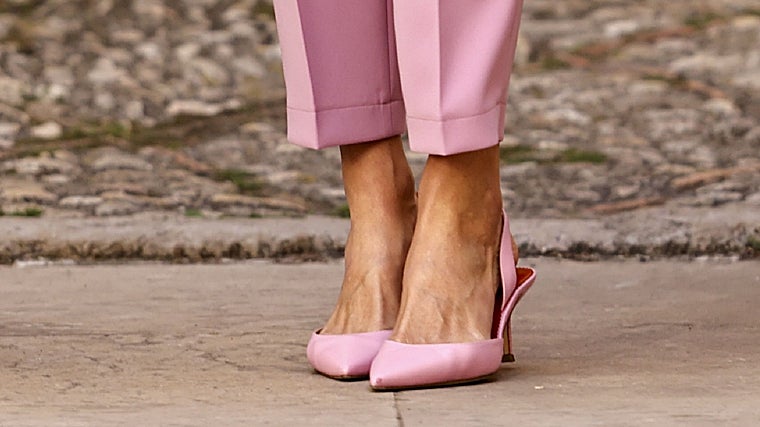 Los nuevos zapatos de la Teina Letizia.