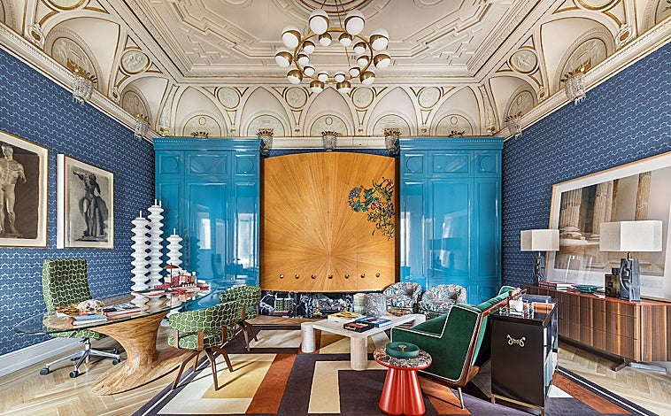 Imagen principal - Espacio de diseño italiano creado por Jean Porsche, Teka por Eriko Navazo y Delamora con Vona.