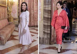 Doña Letizia e Isabel Díaz Ayuso: duelo de estilo en el Palacio Real