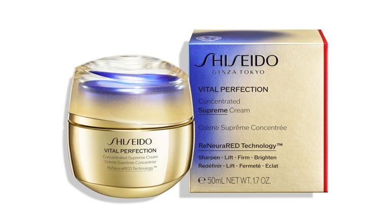 Shiseido Vital Perfection Concentrated Supreme Cream.