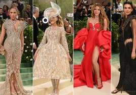 Gala Met 2024: los looks más impactantes de los famosos en alfombra roja