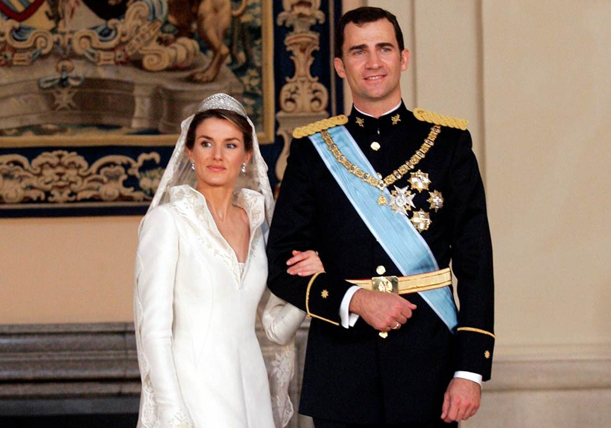 Este 2024 se cumplen 20 años de la boda de los Reyes de España.