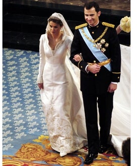 El vestido de novia de la Reina Letizia 20 anos despues