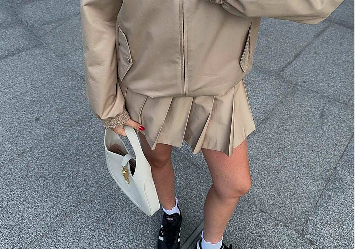 Las bandas anti rozaduras son ideales para llevar con faldas.