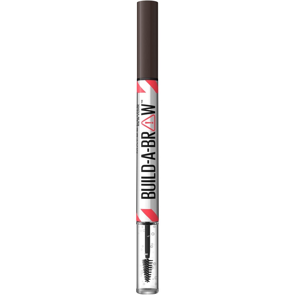 Build-a-Brow de Maybelline New York (9,99 euros). La nueva herramienta imprescindible para conseguir unas cejas reales en cuestión de minutos. Su aplicador doble integra un rotulador preciso que imita el vello y rellena visiblemente las cejas; y un gel fijador transparente que esculpe y sella el vello para una duración de hasta 24 horas, que resiste al sudor y a las manchas. Disponible en 6 tonos.