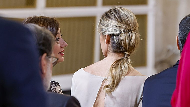 El peinado de Begoña Gómez durante los actos de aniversario de la coronación del Rey